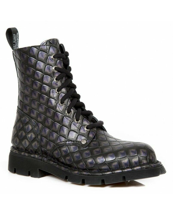 New Rock Purple Dragon Boots, Size 8