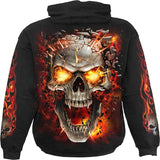 Skull Blast Boys Hoodie