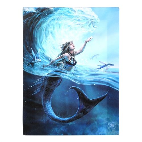 Water Element Sorceress Canvas Picture by Anne Stokes