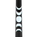 Set of 3 Black Magic Moon Phase Taper Candles