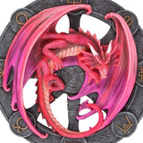 Lammas Dragon Wall Plaque by Anne Stokes