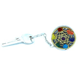 7 chakra orgone keyring
