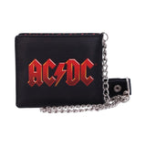 AC/DC Lightning Logo Chained Wallet
