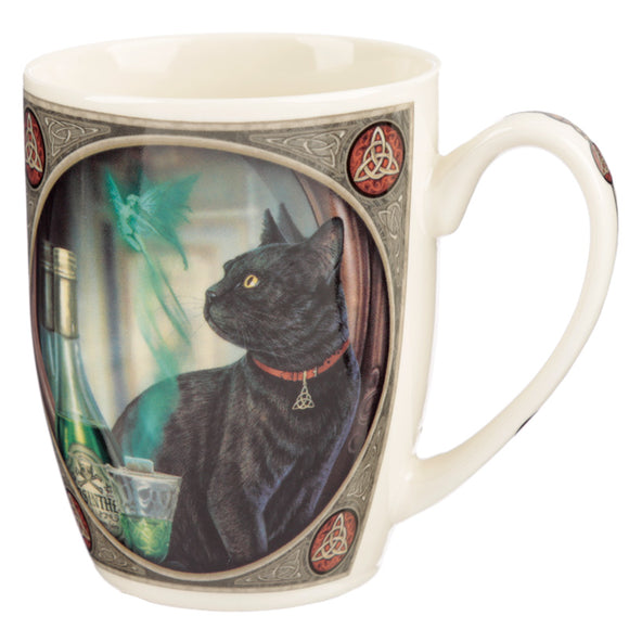 absinthe cat mug