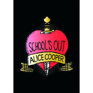 Alice Cooper School's Out Postcard