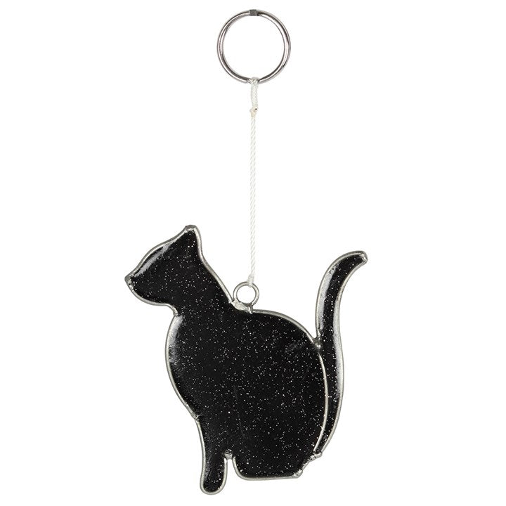 Black Cat Suncatcher