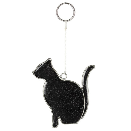 Black Cat Suncatcher