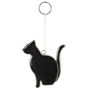 Black Cat Suncatcher