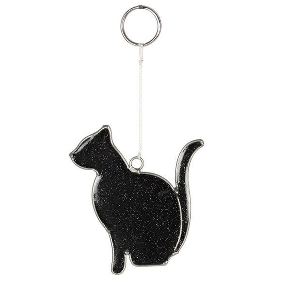 Black Cat Suncatcher