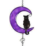 Black Cat & Moon Windchime