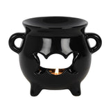 Witch's Cauldron Triple Moon Wax Oil Burner