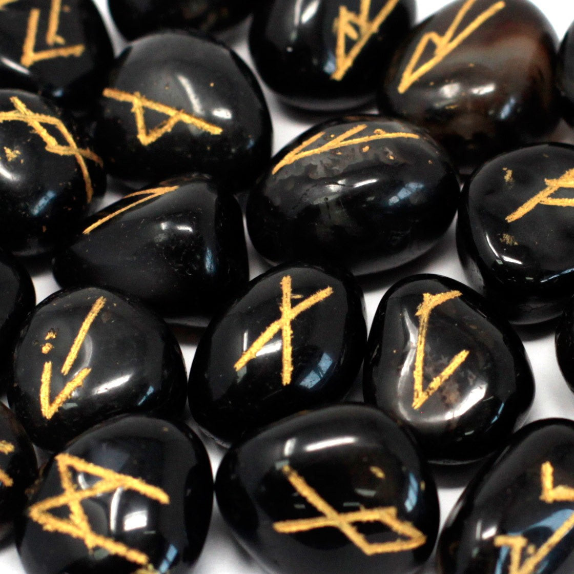 Black Onyx Rune Stones