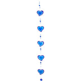 Blue Heart String Suncatcher