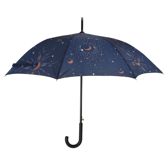 Blue Moon & Star Constellation Umbrella