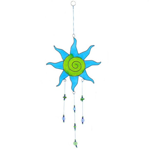 Blue & Green Sun Suncatcher