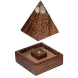 Buddha Pyramid Incense Cone Burner