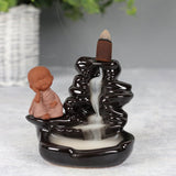 Buddha Waterfall Backflow Incense Cone Burner