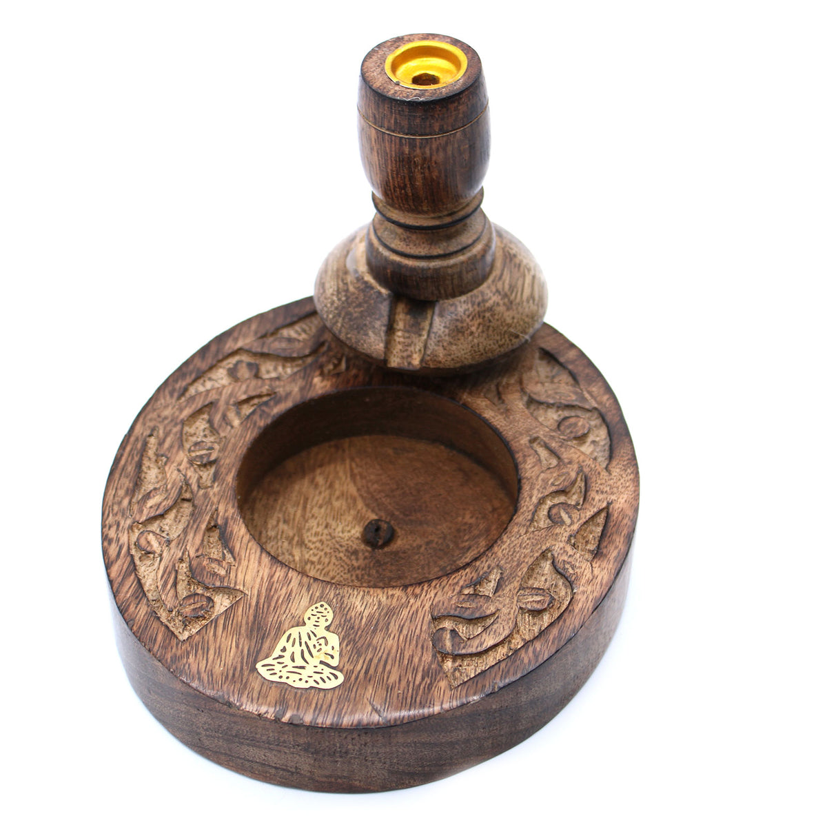 buddha backflow incense holder