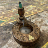 Buddha backflow incense burner