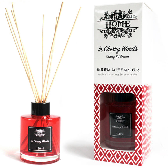 Cherry Woods Essential Oil 120ml Reed Diffuser