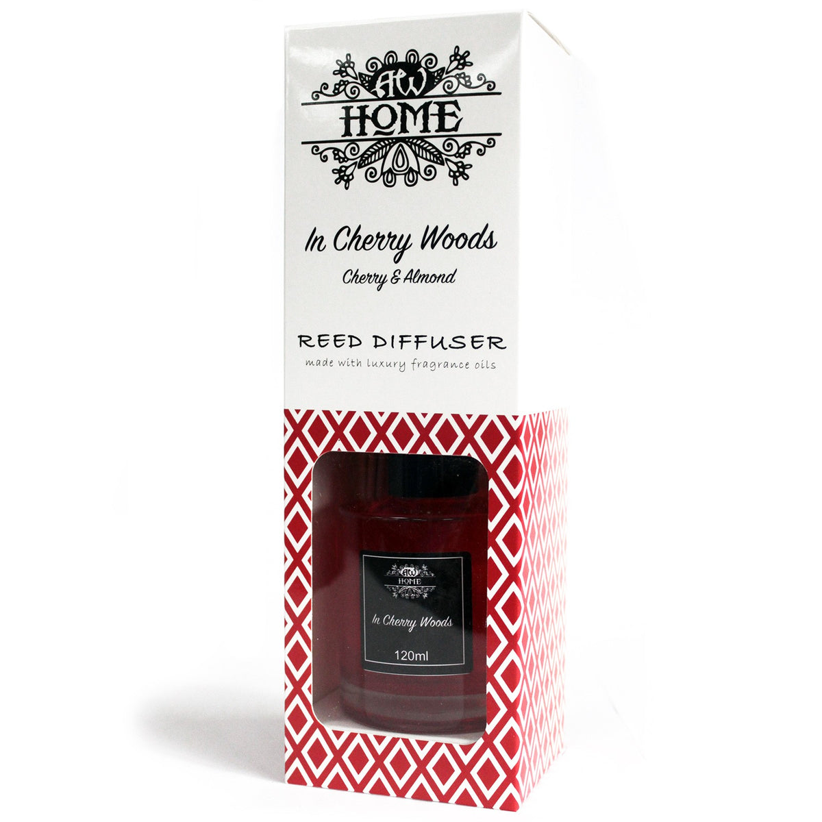 Cherry Woods Essential Oil 120ml Reed Diffuser