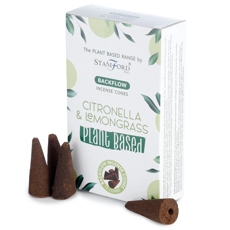 Stamford Citronella and Lemongrass Backflow Incense Cones