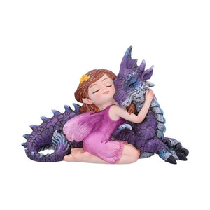 Companion Cuddle Fairy and Purple Dragon Ornament