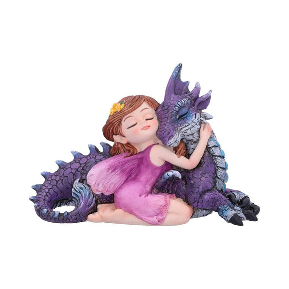 Companion Cuddle Fairy and Purple Dragon Ornament