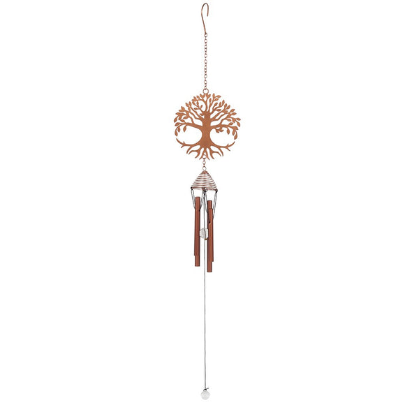 Copper Tree of Life Windchime
