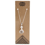 quartz necklace