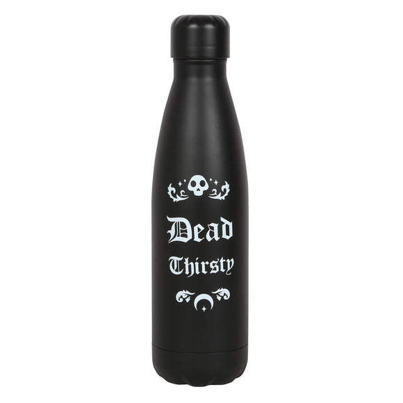 Dead Thirsty Black Metal Water Bottle – Twisted Earth