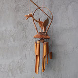 Dragon Coconut & Bamboo Garden Windchime