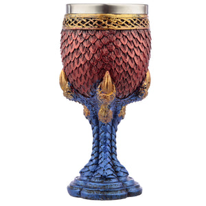 Dragon egg and claw wine goblet