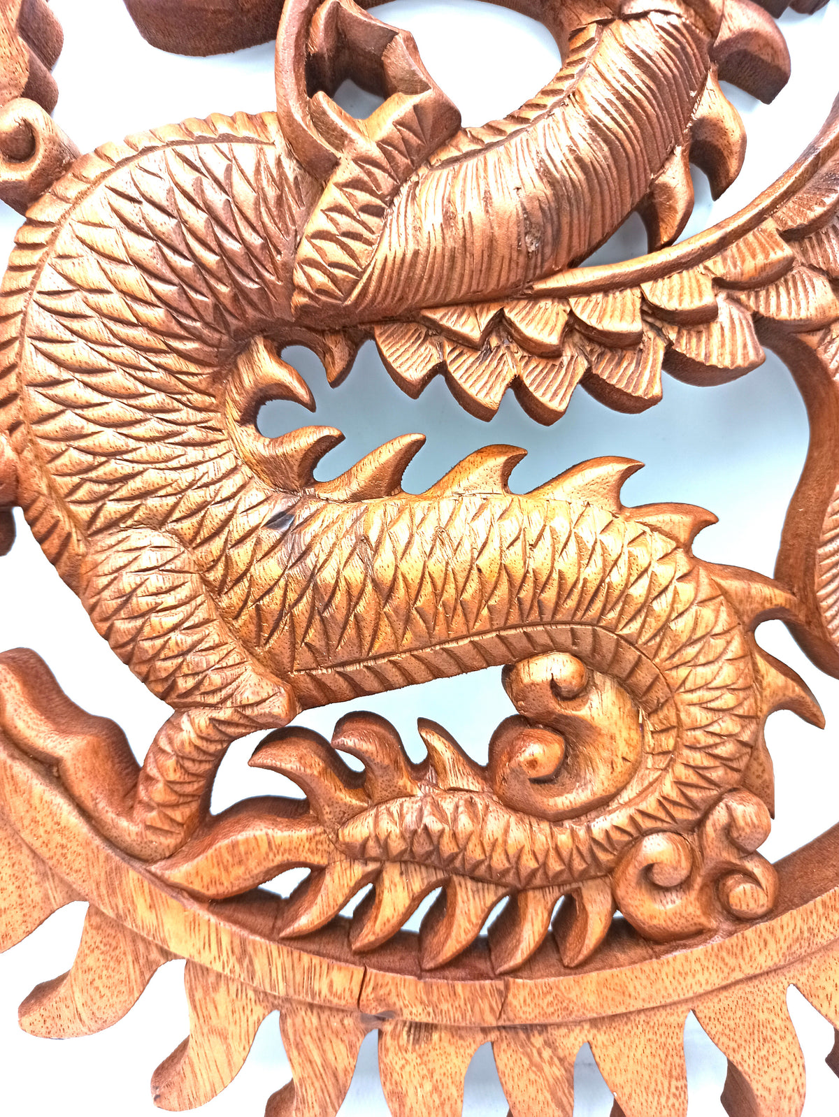 Dragon Wall Wood Carving