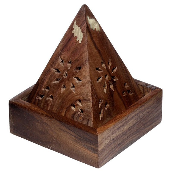 Elephant Pyramid Incense Cone Burner