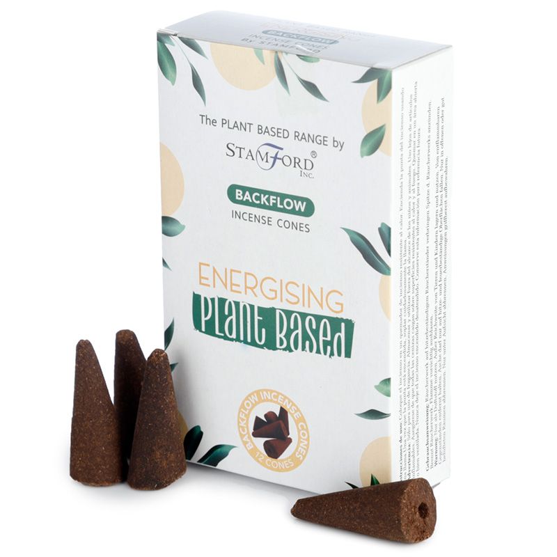 Energising Plant Based Backflow Incense Cones