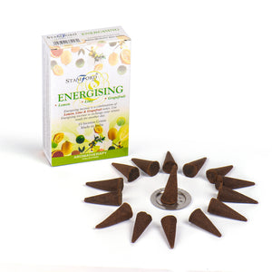 Energising Stamford Incense Cones (Lemon, Lime, Grapefruit)