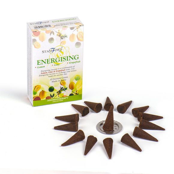 Energising Stamford Incense Cones (Lemon, Lime, Grapefruit)
