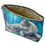 Fairy  & Wolf 'Fairy Stories' Toiletry Bag by Lisa Parker