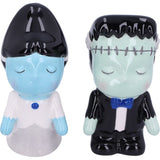 Frankenstein and His Bride Salt & Pepper Shakers