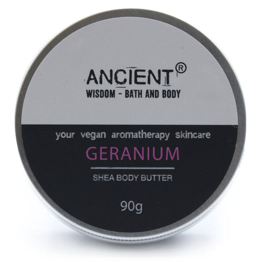 Geranium Shea Body Butter 90g moisturiser