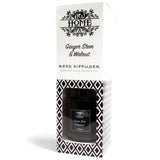 Ginger Stem & Walnut Essential Oil 120ml Reed Diffuser