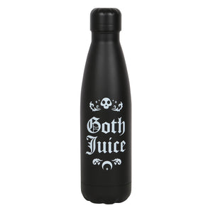 Goth Juice Black Metal Water Bottle
