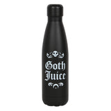 Goth Juice Black Metal Water Bottle