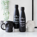 Goth Juice Black Metal Water Bottle
