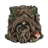 Green Man, See Hear Speak No Evil, Plant Pot