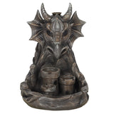 Grey Dragon Backflow Incense Cone Burner