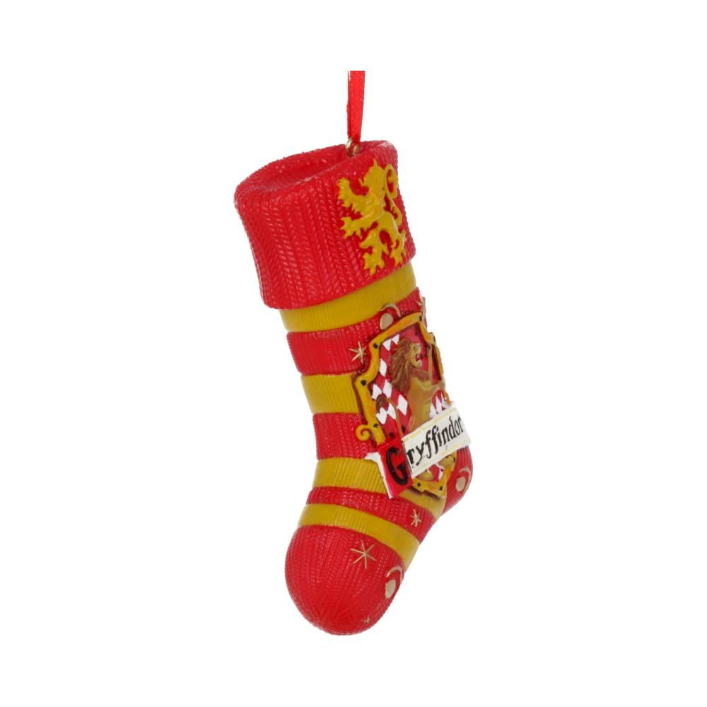 Harry Potter Gryffindor stocking ornament side view