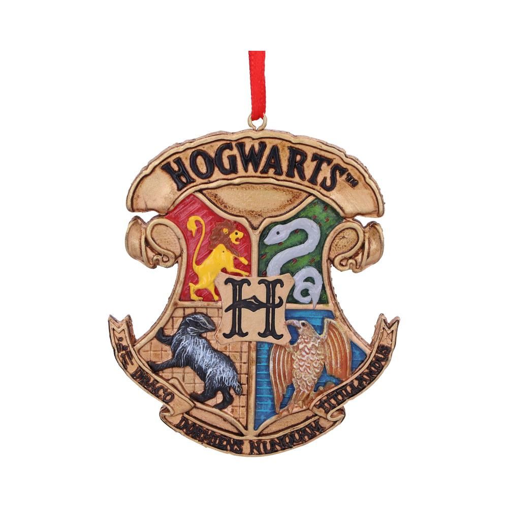 Harry Potter Hogwarts crest Christmas decoration
