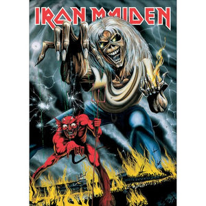 Iron Maiden Postcard: Number Of The Beast